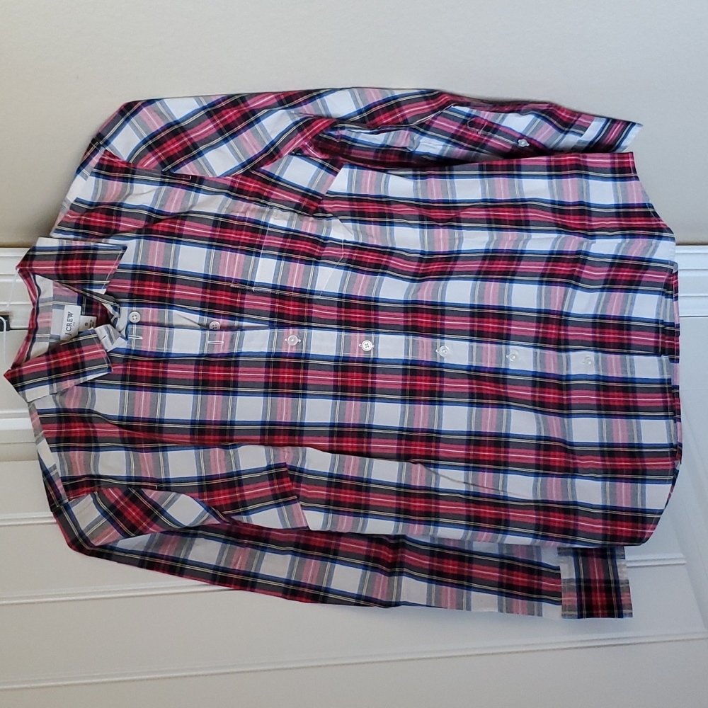 Jcrew Factory Plaid Button Down Shirt